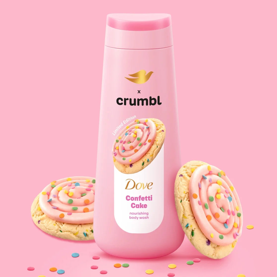 Crumbl Body Wash Confetti Cake, 20 Fl Oz