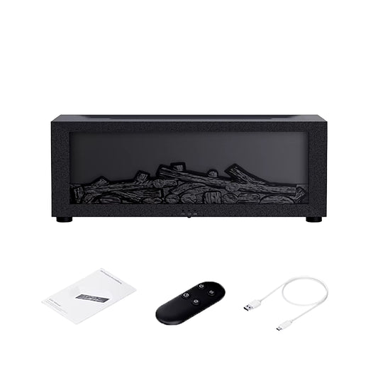 Fireplace Humidifier Flame Aroma Humidifier for Home Aromatherapy Fragrance Diffuser Essential Oil Diffuser with Remote Control