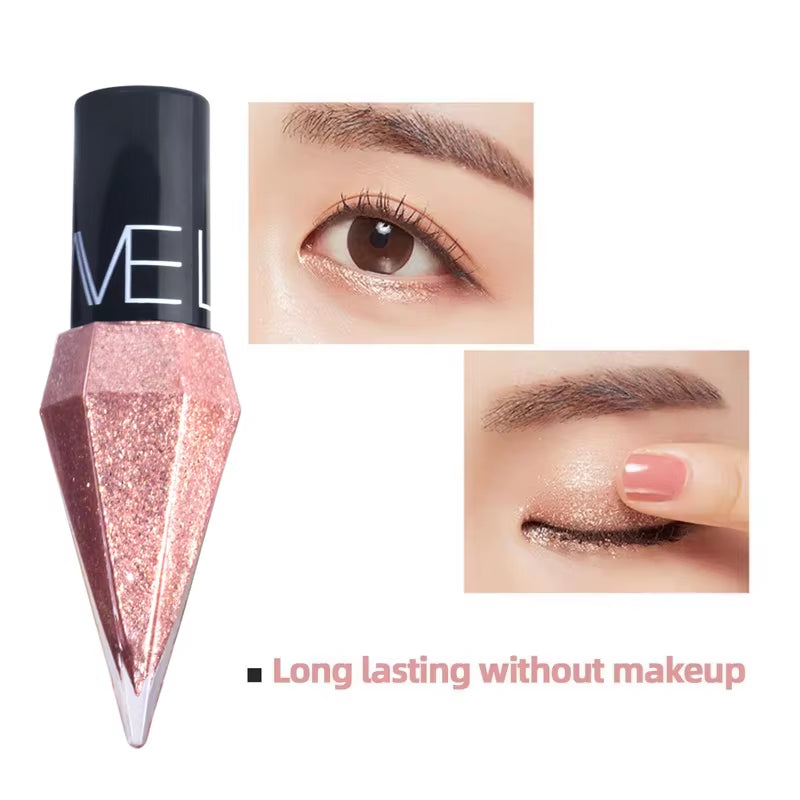Liquid Glitter Eyeliner for Bold, Shimmering Eyes